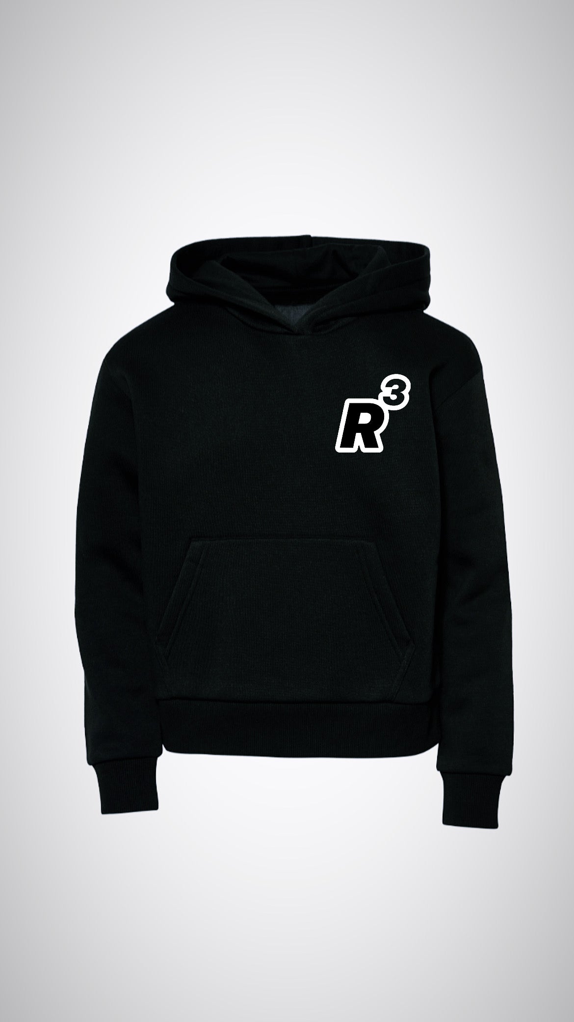 Blk R3 Hoodie V1